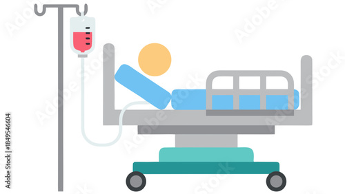 baby carriage on white background