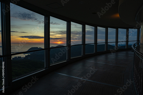 Foto 稲佐山山頂展望台から見る夕景（長崎市）