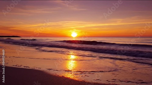 Beach Horizon Golden Drift