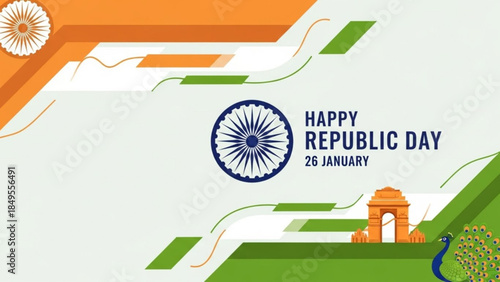 Celebrating India's Republic Day 26 January with Patriotism and Pride National Holiday