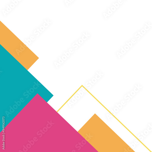 Free Download Geometric Business Corner Illustration - GFXLoad