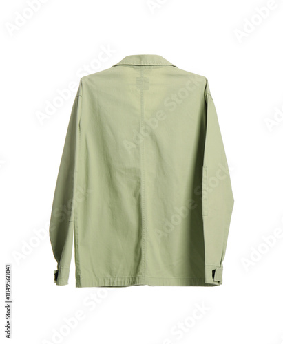 Hanger with beige denim jac...