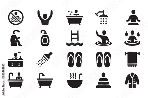 Investment Growth and Accounting Icons for Finance UI Systems