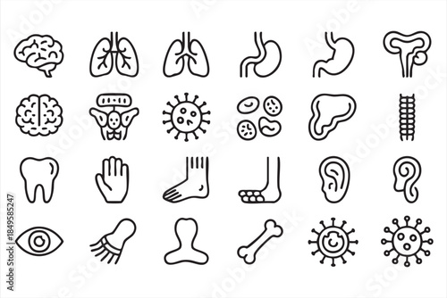 Home Laundry and Ironing Line Icons for Utility Design