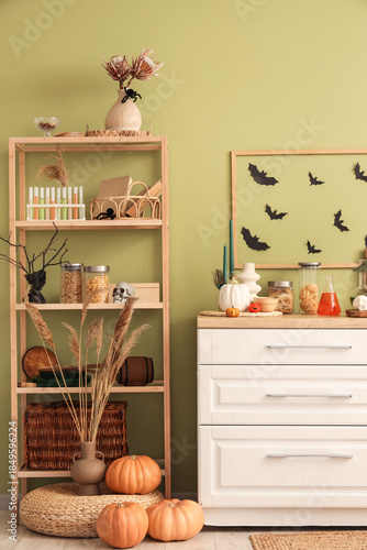 Interior of kitchen decorat...