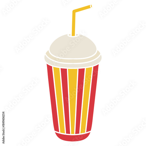 Soda Drink Cup Illustration
