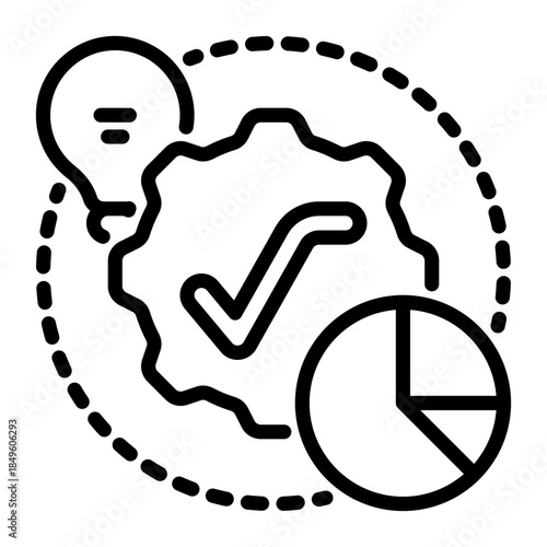 system icon, line icon style