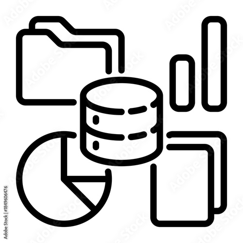 build icon, line icon style