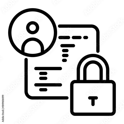 access icon, line icon style