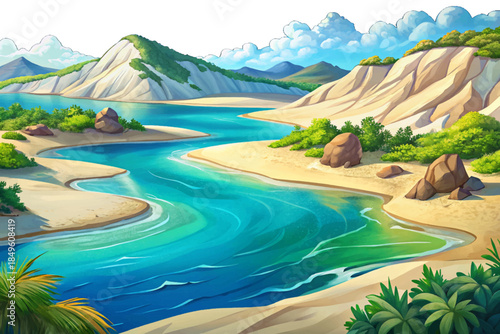 Grayton Beach features sugar-white sand, emerald Gulf waters, coastal dune lakes, and a quiet natural atmosphere distinct from Florida’s crowded beach destinations