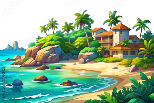 Key West beaches display turquoise waters, coral coastlines, tropical scenery, and laid-back island atmosphere at the southernmost point of the continental United States