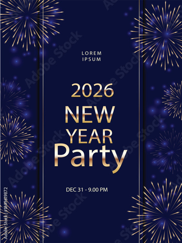 happy new year 2026 fireworks