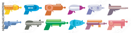 laser tag toys vector