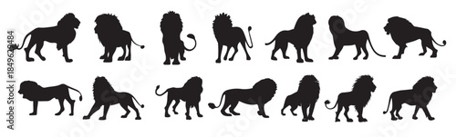  lion king silhouette black logo animals silhouettes icons