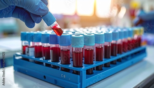 blood test for medical checkup	
