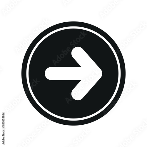 Right Arrow Icon Vector Collection