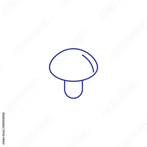 mushroom isolated on white