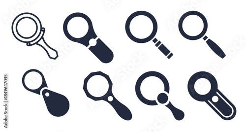  magnifying glass vectors 