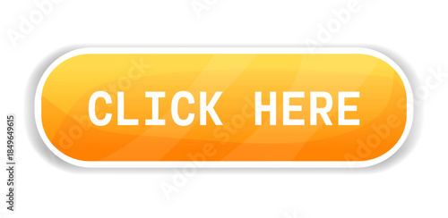 Register now click here pointer, web button, banner. Action button with arrow pointer. Register now tag. Modern action button mouse click symbol. Computer mouse click cursor