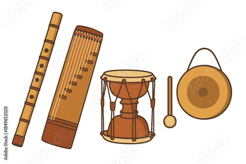 Traditional Musical Instruments Collection
