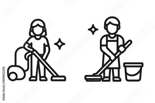 Cleaning Service Icons