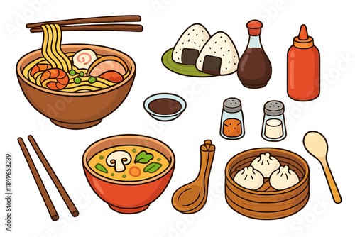 Asian Food Collection