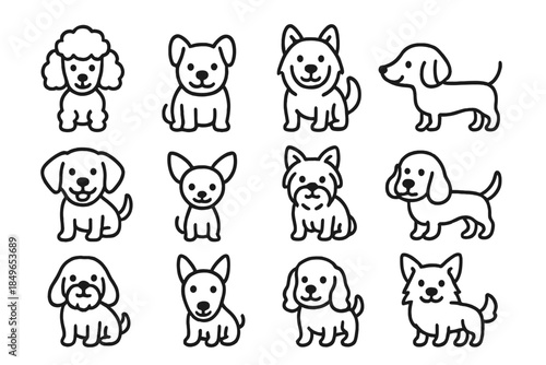 Cute Dog Icons