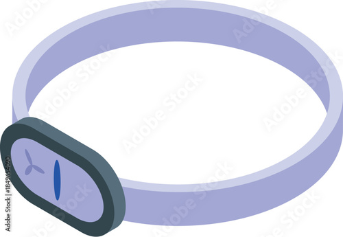 Fitness tracker helping achieve health goals, measuring steps, sleep patterns and calories burned