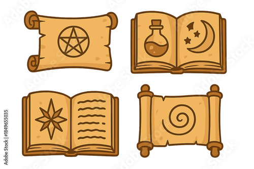 Magical Symbols and Objects for Fantasy Games