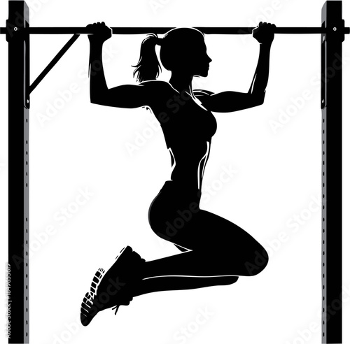 Bodyweight Workout Silhouette...