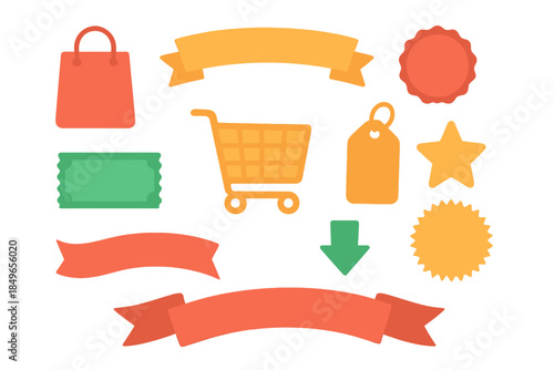 Shopping and Sale Icons Collection