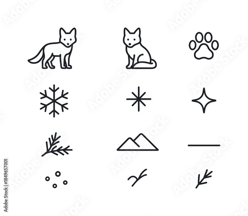 Virtual Holiday Icons. Grandparents virtual holiday. Filled icon set of grandparents virtual holiday: screen