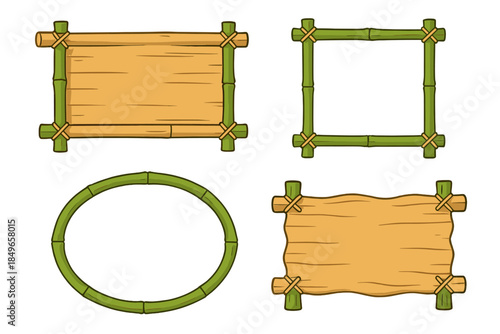 Bamboo Frames and Signs