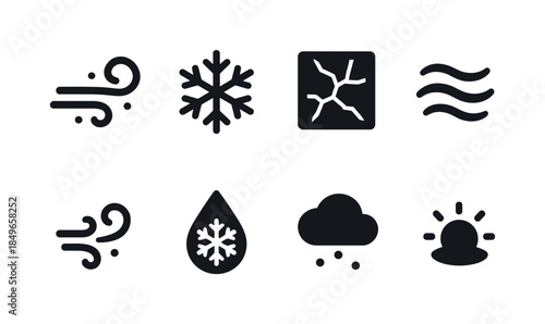 Rustic Food Prep Icons. Rustic food prep. Line outline icon set of Rustic food prep: chopping board, knife,