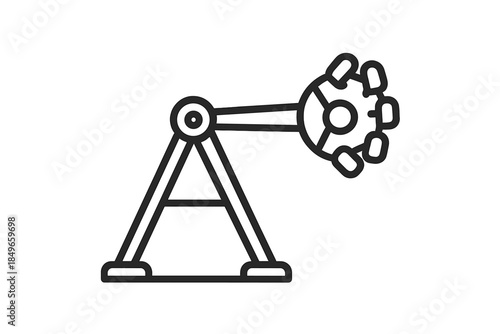 Amusement park ride icon