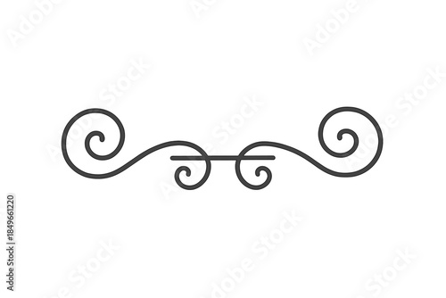 Ornate Swirl Divider