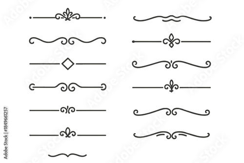 Decorative Flourish and Divider Elements