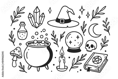 Witchcraft and Magic Symbols Collection