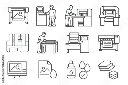 Printing Industry Icons