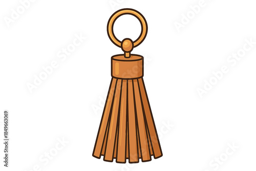 Tassel with Ring Accent