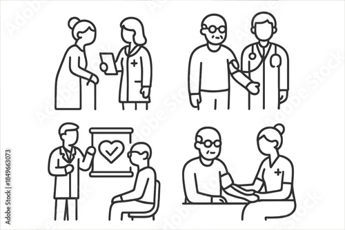 Medical and Healthcare Icons Set