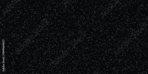 Abstract dark background with a dense pattern of small grey organic speckles and mosaic elements for textured design and digital art