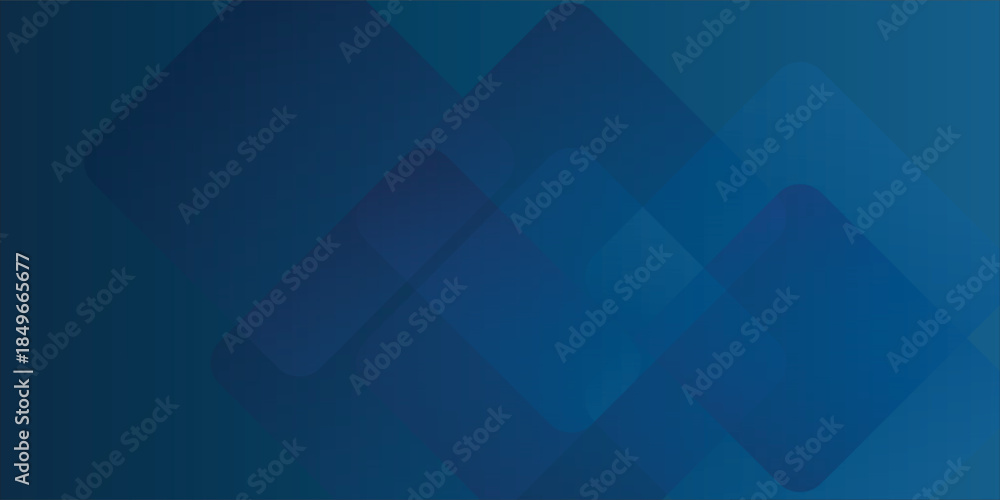 Obraz premium Blue Abstract Geometric Background With Overlapping Diamond Shapes For Tech, Business, Or Presentation Use