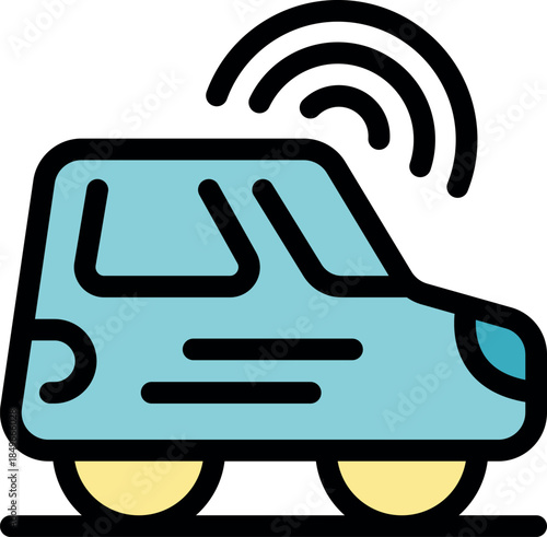 Smart car sharing service using wireless technology, connecting people through mobile app, innovative transportation solution