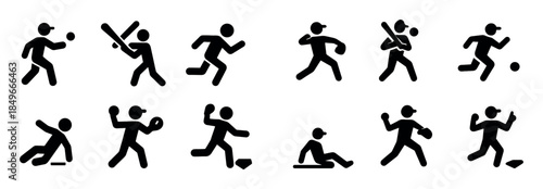 Baseball Activity Icons
