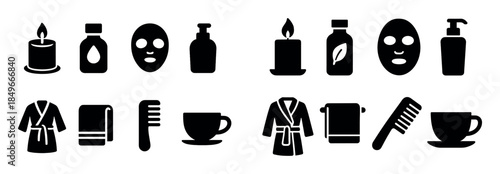 Self Care Icon Set