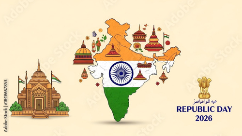Celebrating India's Republic Day 2026 with Cultural Heritage and National Pride