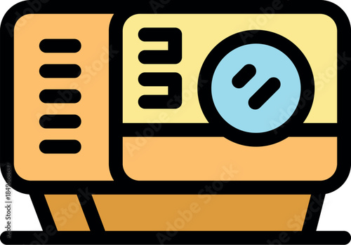 Small portable generator supplying electricity, ideal for camping, construction sites, and emergencies