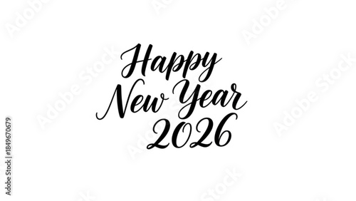 Happy New Year 2026 Celebration Greeting Card Wishes