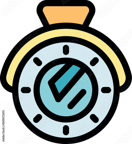 Gold pocket watch with light blue face and simple hour markings indicating time passing by